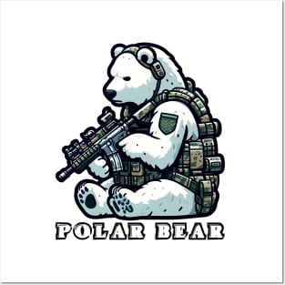 Tactical Polar Bear Posters and Art